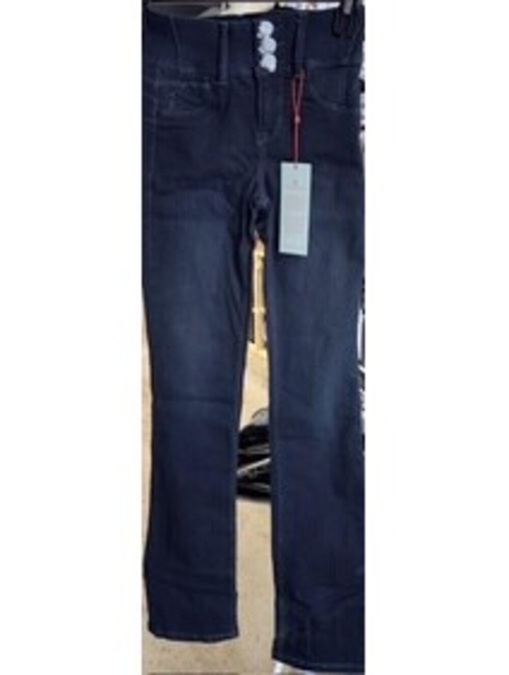 Laurie Felt Silky Curve Straight Leg Jeans Size XXS
